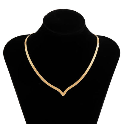 Chic Horizon™ Modern Elegance V Necklace
